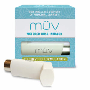 AltMed MUV Evolve Balanced 1 to 1 THC CBD Metered Dose Inhaler