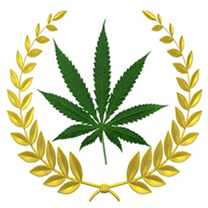 Marijuana greek leaves